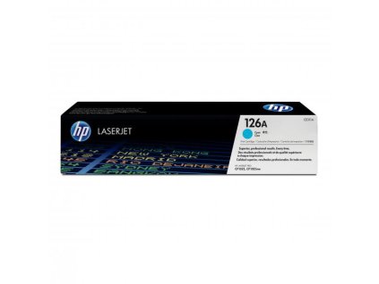 HP originál toner CE311A, HP 126A, cyan, 1000str.