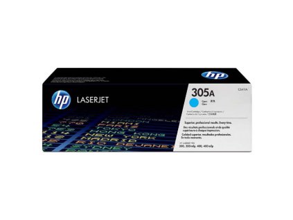 HP originál toner CE411A, HP 305A, cyan, 2600str.