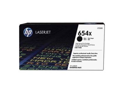 HP originál toner CF330X, HP 654X, black, 20500str.