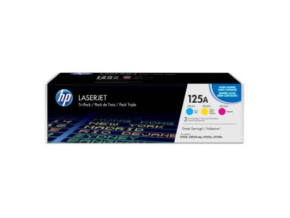 HP originál toner CF373AM, HP 125A, CMY, 4200 (3x1400)str., 3x800g, 3ks