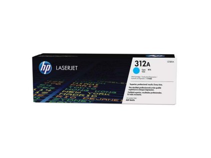 HP originál toner CF381A, HP 312A, cyan, 2700str., 720g