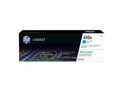 HP originál toner CF411X, HP 410X, cyan, 5000str., high capacity, 650g