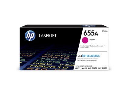 HP originál toner CF453A, HP 655A, magenta, 10500str.