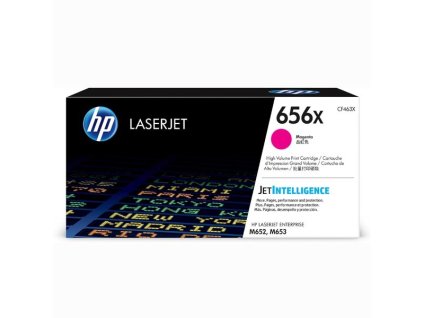 HP originál toner CF463X, HP 656X, magenta, 22000str., high capacity