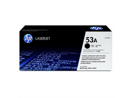 HP originál toner Q7553A, HP 53A, black, 3000str.