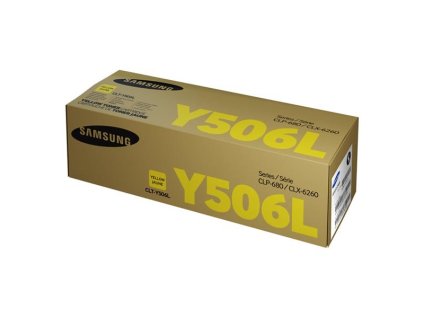 HP originál toner SU515A, CLT-Y506L, Y506S, yellow, 3500str., high capacity