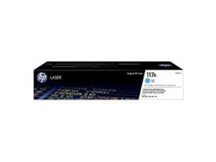 HP originál toner W2071A, HP 117A, cyan, 700str.