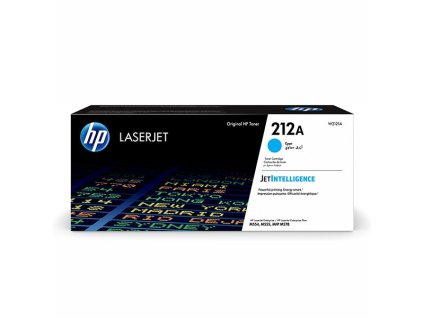 HP originál toner W2121A, HP 212A, cyan, 4500str.