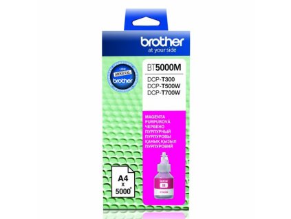 Brother originál ink BT-5000M, magenta, 5000str.