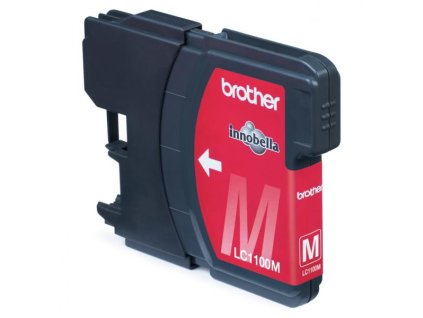 Brother originál ink LC-1100M, magenta, 325str.