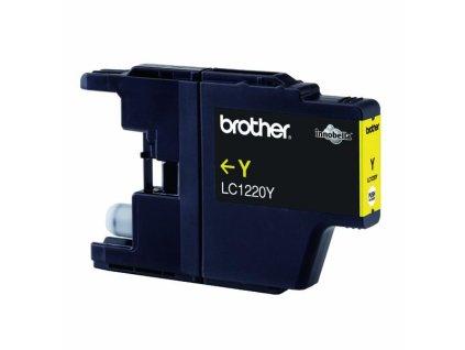 Brother originál ink LC-1220Y, yellow, 300str.