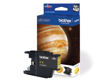 Brother originál ink LC-1240Y, yellow, 600str.