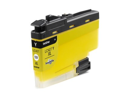 Brother originál ink LC-427XLY, yellow, 5000str.