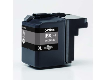Brother originál ink LC-529XLBK, black, 2400str.