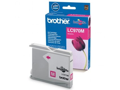 Brother originál ink LC-970M, magenta, 300str.