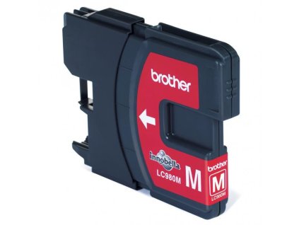 Brother originál ink LC-980M, magenta, 260str.