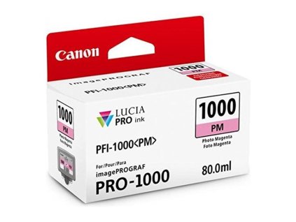 Canon originál ink PFI-1000 PM, 0551C001, photo magenta, 3755str., 80ml, -