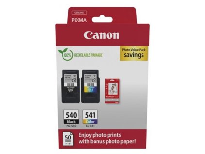 Canon originál ink PG-540/CL-541/GP-501, 5225B013, black/color, Multi-pack -