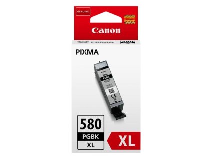 Canon originál ink PGI-580 PGBK XL, 2024C001, black, 18.5ml, high capacity, -