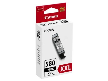 Canon originál ink PGI-580 XXL PGBK, 1970C001, black, 25.7ml, very high capacity, -