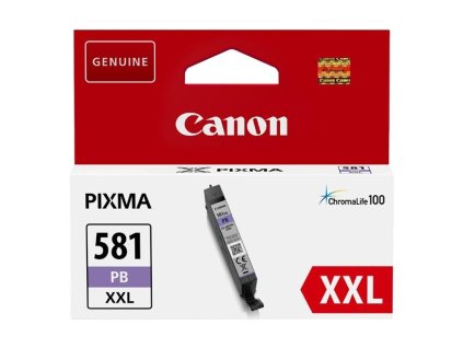 Canon originál ink CLI-581 XXL PB, 1999C001, photo blue, 11.7ml, very high capacity, -