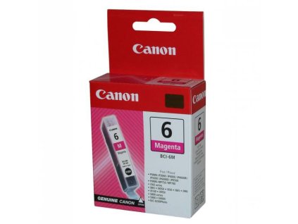 Canon originál ink BCI-6 M, 4707A002, magenta, 13ml, -, DOPREDAJ