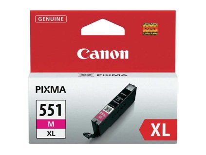 Canon originál ink CLI-551 XL M, 6445B001, magenta, 11ml, high capacity