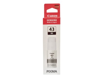 Canon originál ink GI-43 Bk, 4698C001, black, 8000str.