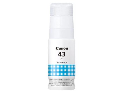 Canon originál ink GI-43 C, 4672C001, cyan, 3700str.