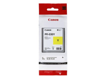 Canon originál ink PFI-030 Y, 3492C001, yellow, 55ml