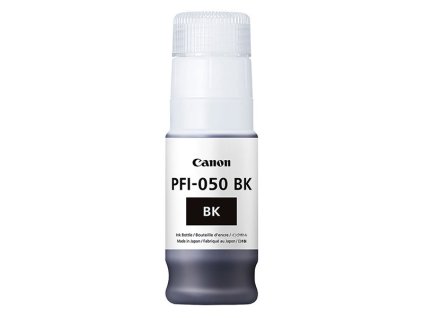 Canon originál ink bottle PFI-050 BK, 5698C001, black, 70ml