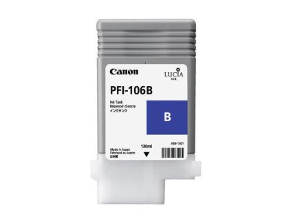 Canon originál ink PFI-106 B, 6629B001, blue, 130ml, DOPREDAJ