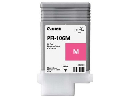 Canon originál ink PFI-106 M, 6623B001, magenta, 130ml