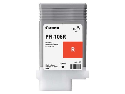 Canon originál ink PFI-106 R, 6627B001, red, 130ml, DOPREDAJ