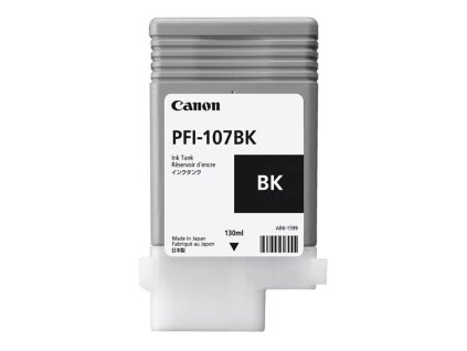 Canon originál ink PFI-107 BK, 6705B001, black, 130ml
