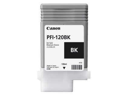 Canon originál ink PFI-120 BK, 2885C001, black, 130ml