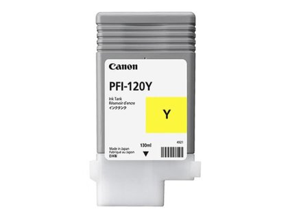 Canon originál ink PFI-120 Y, 2888C001, yellow, 130ml