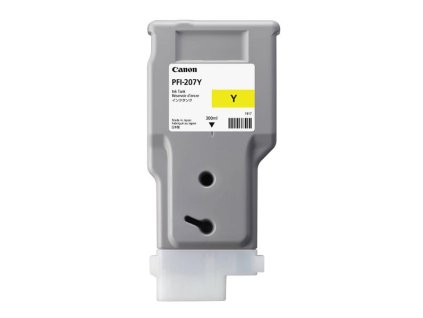 Canon originál ink PFI-207  Y, 8792B001, yellow, 300ml