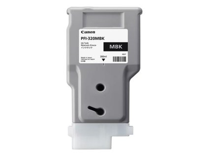 Canon originál ink PFI-320 MBK, 2889C001, matt black, 300ml