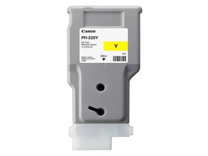 Canon originál ink PFI-320 Y, 2893C001, yellow, 300ml