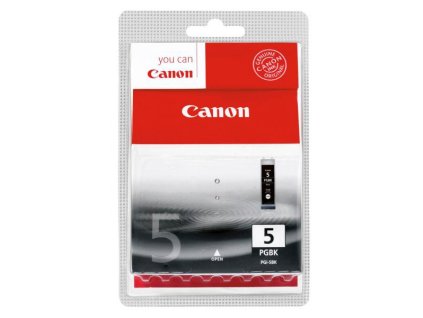 Canon originál ink PGI-5 BK, 0628B029, 0628B006, black, blister s ochranou, 360str., 26ml