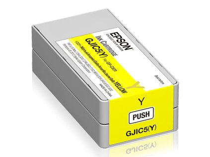 Epson originál ink C13S020566, s GJIC5(Y), yellow
