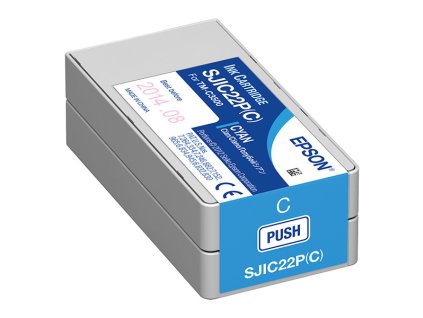 Epson originál ink C33S020602, s SJIC22P(C), cyan