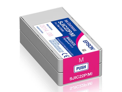 Epson originál ink C33S020603, s SJIC22P(M), magenta