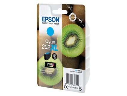 Epson originál ink C13T02H24010, 202 XL, cyan, 8.5ml
