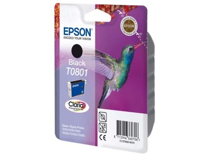 Epson originál ink C13T08014011, black, 7,4ml