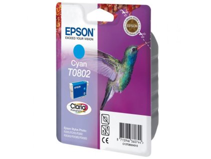 Epson originál ink C13T08024011, cyan, 7,4ml