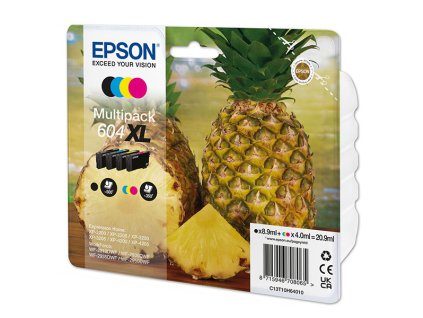 Epson originál ink C13T10H64010, T10H640, 604XL, CMYK, 3x350/500str., 3x4.0/8.9ml