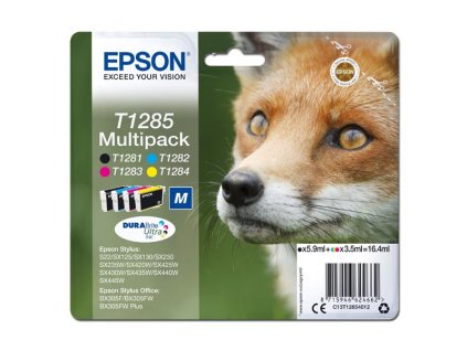 Epson originál ink C13T12854012, T1285, CMYK, 16,4ml