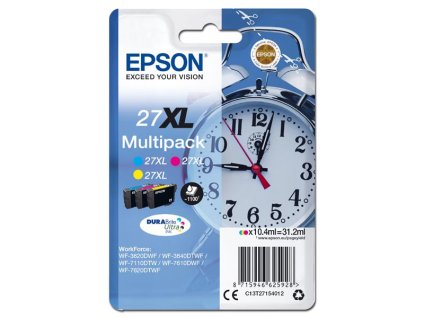 Epson originál ink C13T27154012, 27XL, color, 3x10,4ml